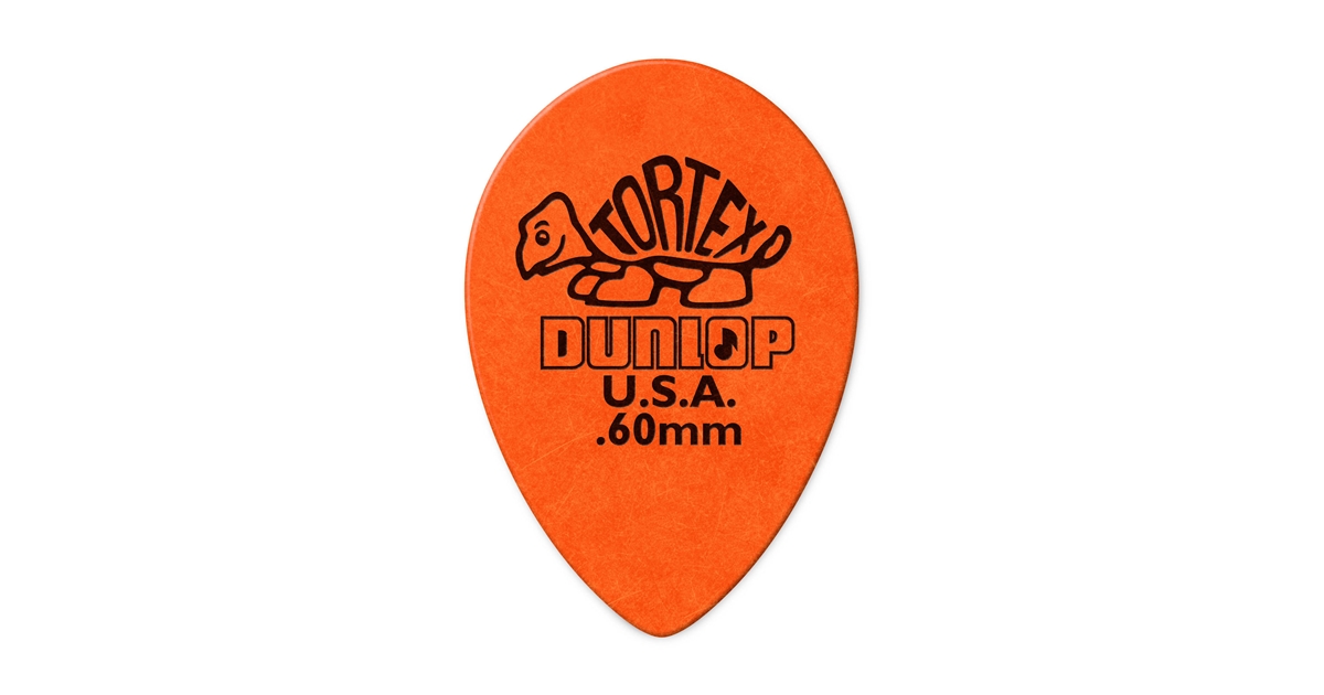 DUNLOP 423R.60 SMALL TEAR DROP ORANGE DUNLOP 423R.60 SMALL TEAR DROP ORANGE