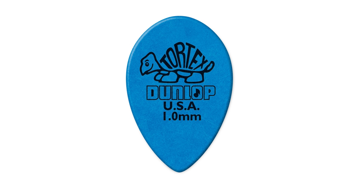 DUNLOP 423R1.0 SMALL TEAR DROP BLUE DUNLOP 423R1.0 SMALL TEAR DROP BLUE