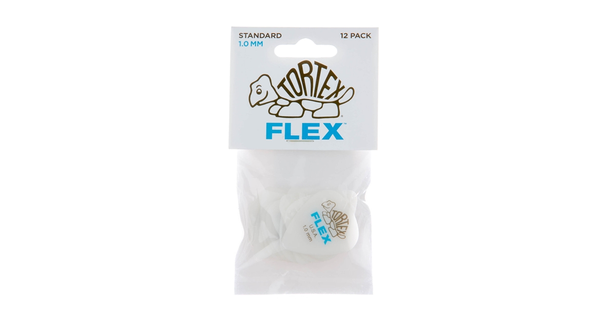 Dunlop 428P1.0 Tortex Flex Standard 1.0 mm Pack/12