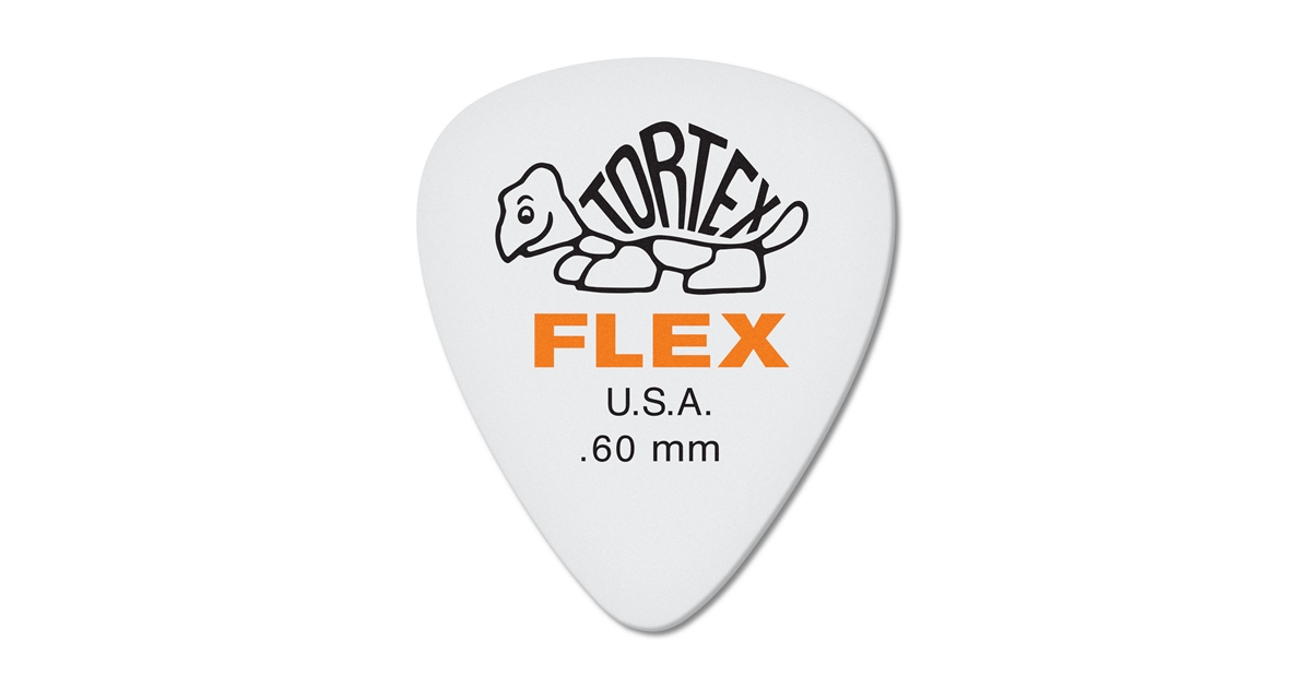 Dunlop 428R.60 Tortex Flex Standard .60 mm Bag/72