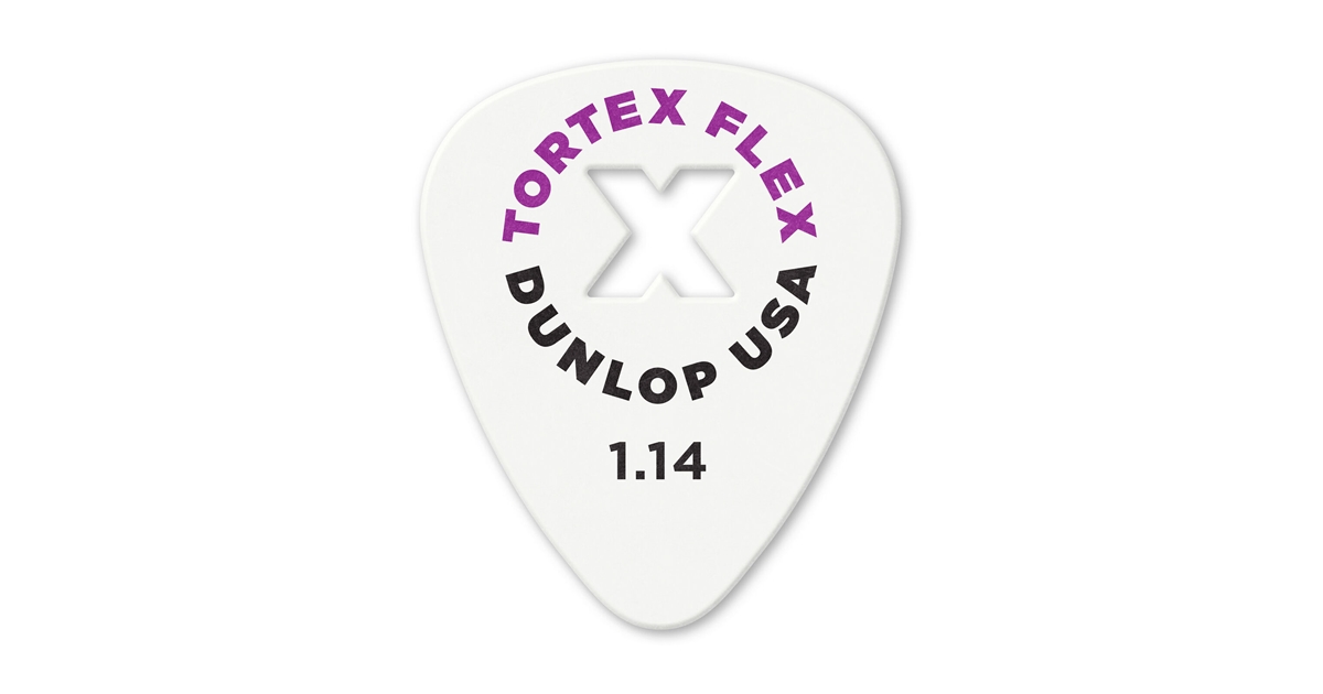 Dunlop 428XR114 Tortex Flex X 1.14 mm Refill Bag/72