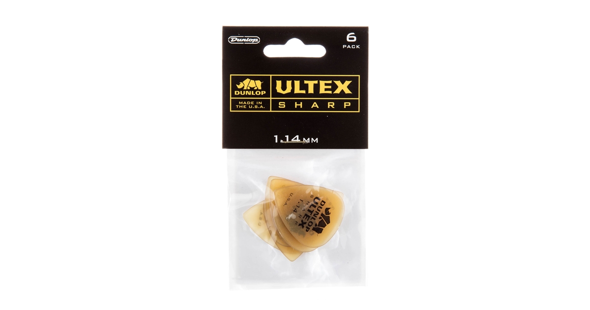 DUNLOP 433P1.14 ULTEX SHARP 1.14MM DUNLOP 433P1.14 ULTEX SHARP 1.14MM