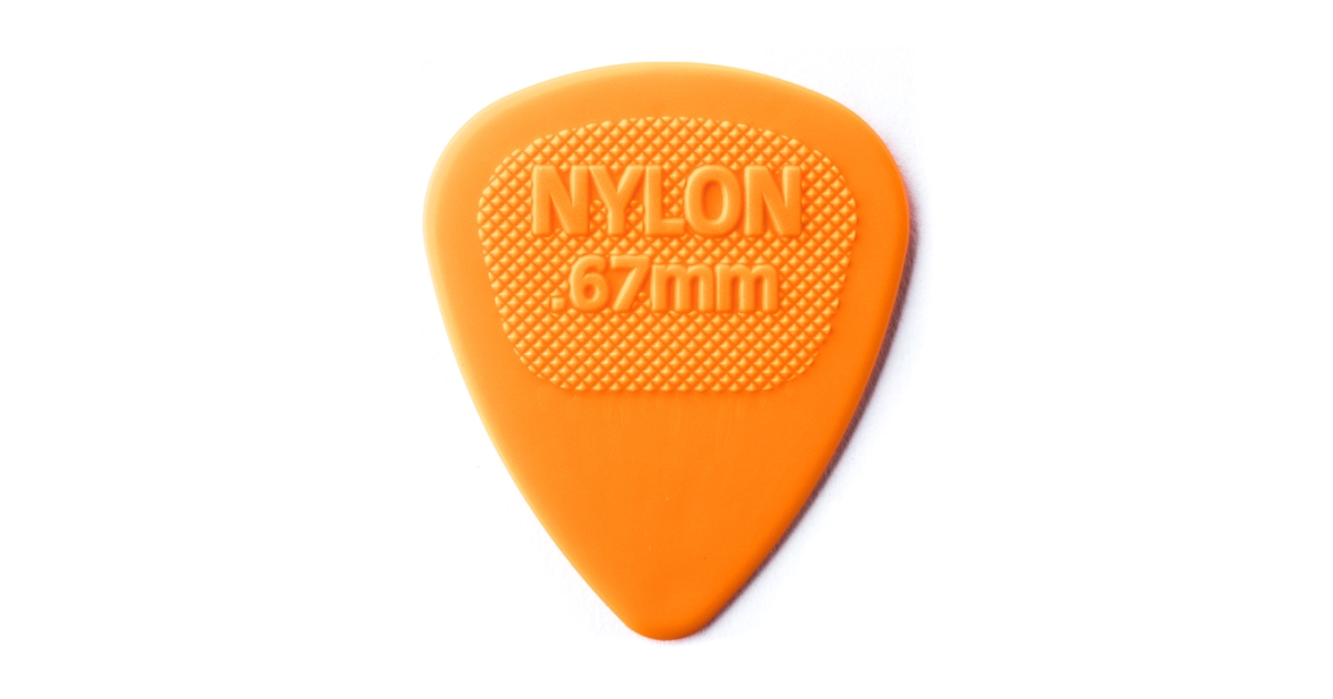DUNLOP 443R.67 NYLON MIDI ORANGE .67MM DUNLOP 443R.67 NYLON MIDI ORANGE .67MM