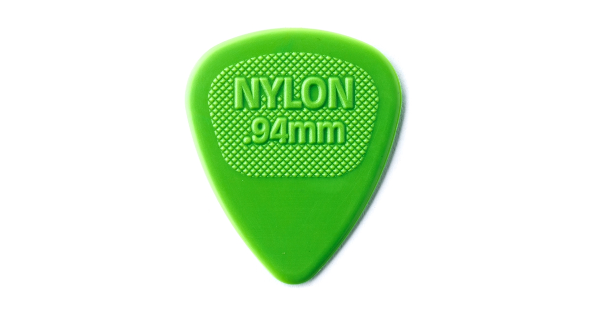 DUNLOP 443R.94 NYLON MIDI GREEN .94MM DUNLOP 443R.94 NYLON MIDI GREEN .94MM