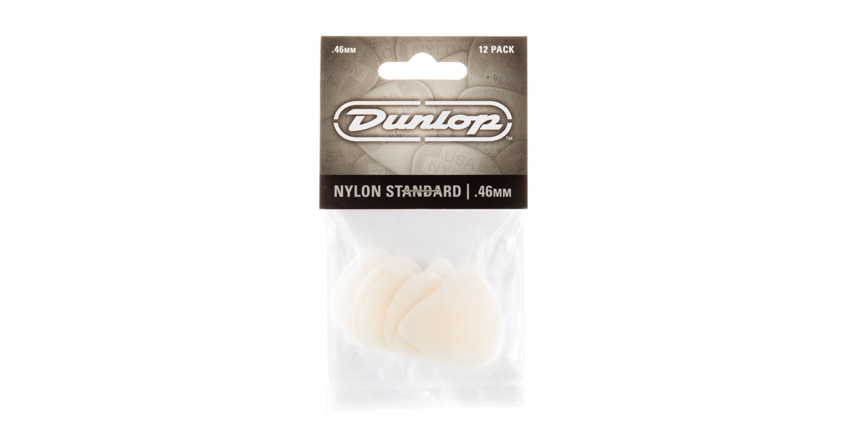 Dunlop 44P.46 Nylon Standard Cream .46mm