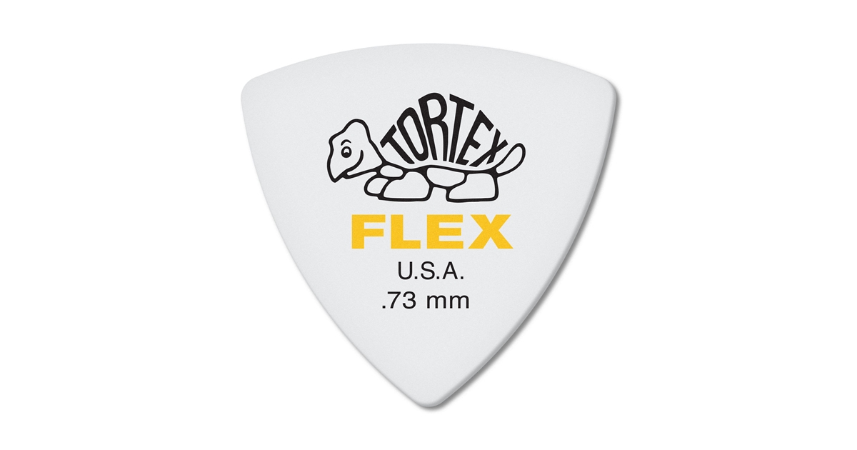 DUNLOP 456R.73 TORTEX FLEX TRIANGLE .73 MM BAG/72 DUNLOP 456R.73 TORTEX FLEX TRIANGLE .73 MM BAG/72