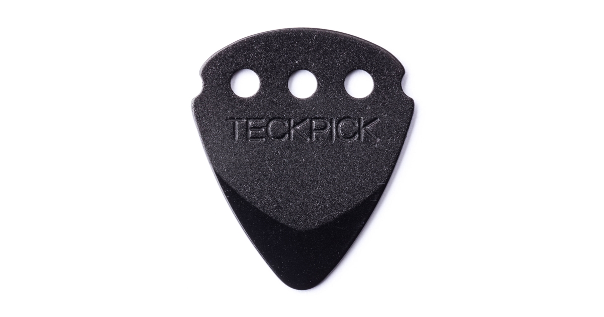 DUNLOP 467R.BLK BLACK TECKPICK DUNLOP 467R.BLK BLACK TECKPICK