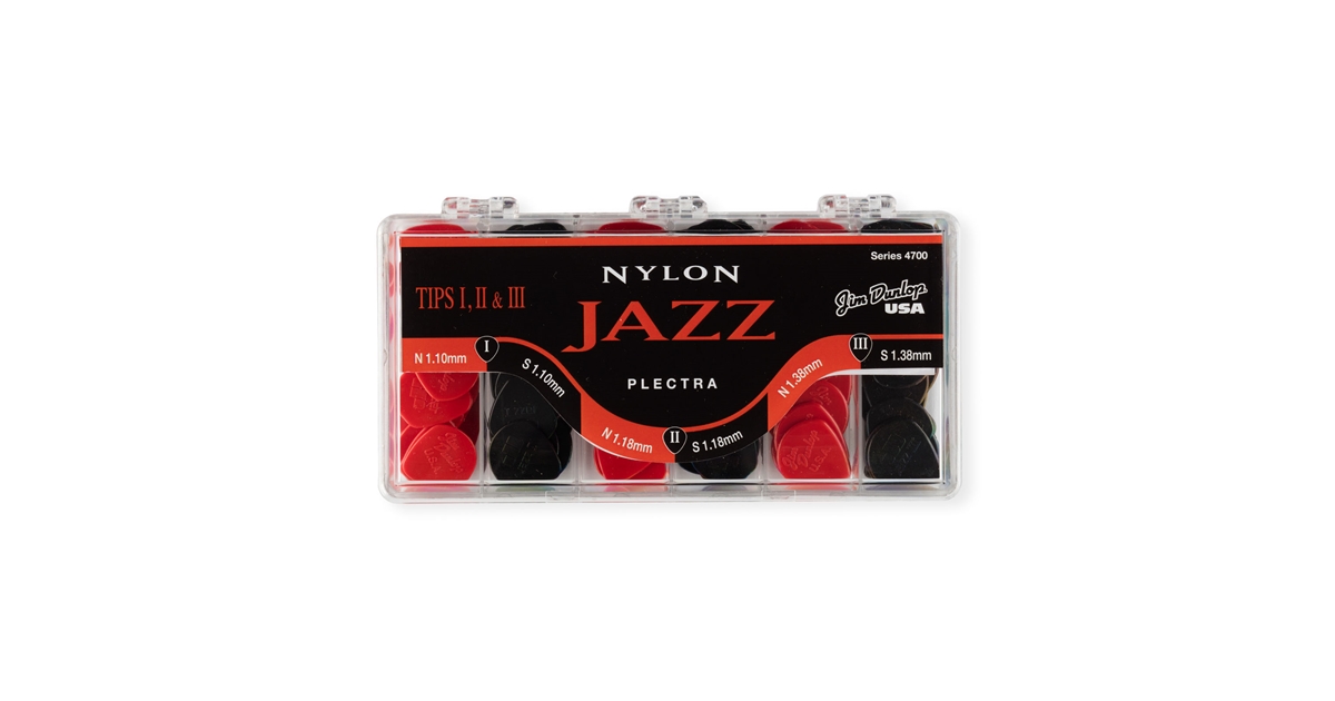 Dunlop 4700 Nylon Jazz. Cabinet/144