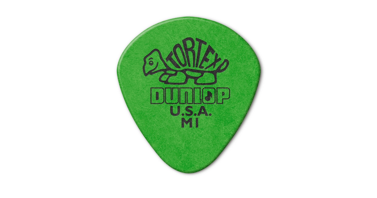 DUNLOP 472R TORTEX JAZZ GREEN M1 DUNLOP 472R TORTEX JAZZ GREEN M1