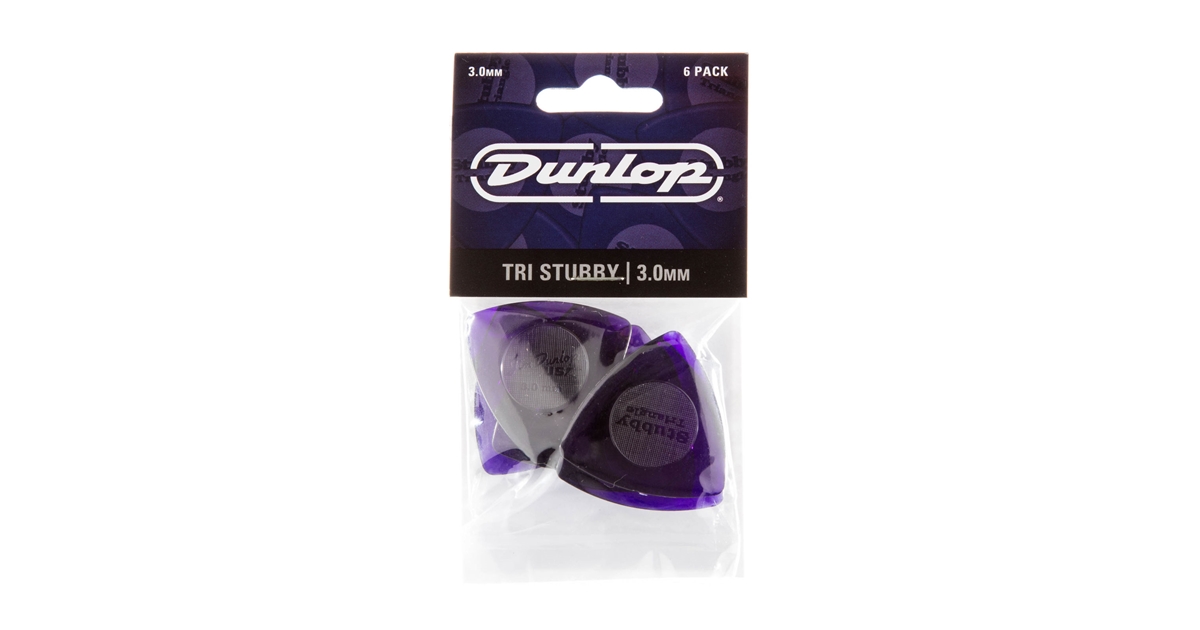DUNLOP 473P3.0 TRI STUBBY 3.0MM DUNLOP 473P3.0 TRI STUBBY 3.0MM