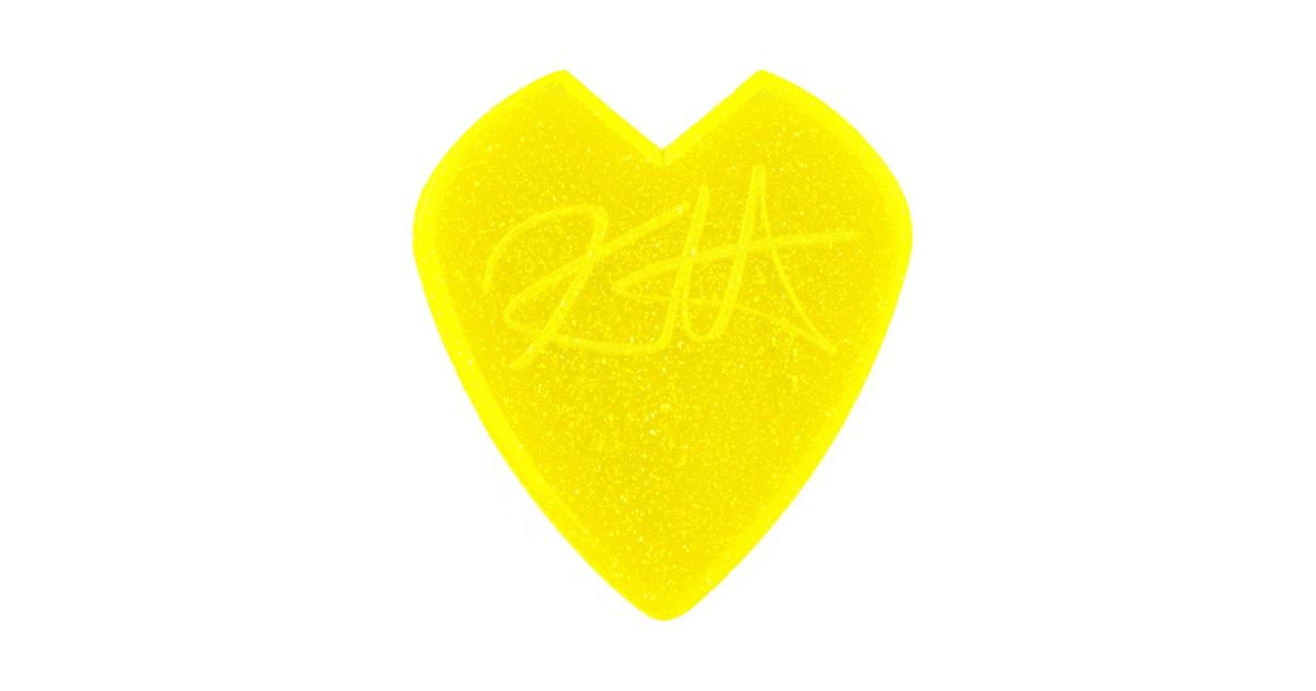 Dunlop 47RKH3NYS Kirk Hammett Jazz III Yellow Glitter Refill Bag/24