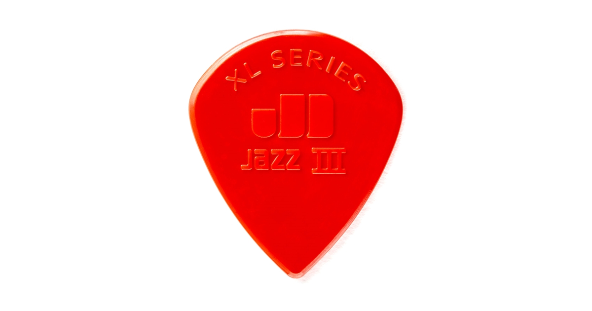 DUNLOP 47RXLN NYLON JAZZ III XL RED, BAG/24 DUNLOP 47RXLN NYLON JAZZ III XL RED, BAG/24