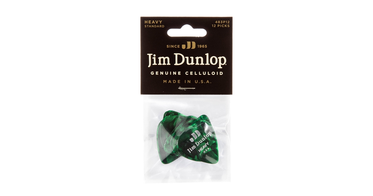 DUNLOP 483P#12 GREEN PEARLOID - HEAVY DUNLOP 483P#12 GREEN PEARLOID - HEAVY