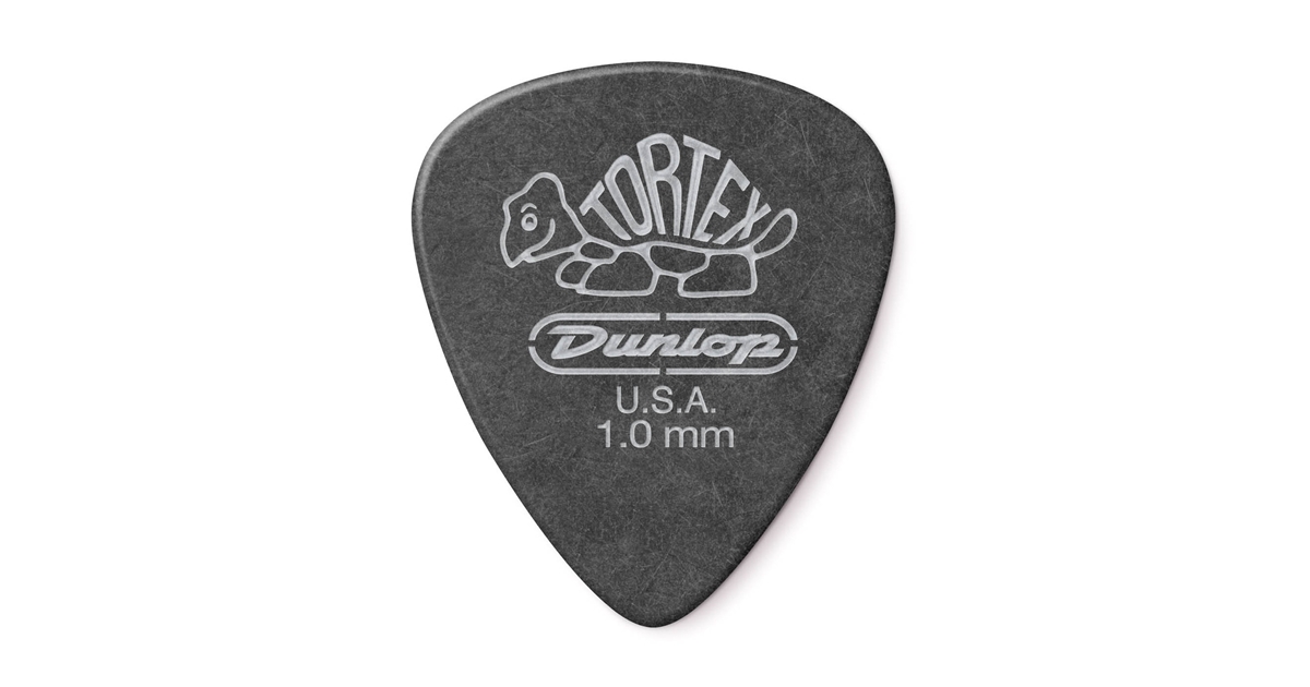 DUNLOP 488R PITCH BLACK STANDARD 1.0 DUNLOP 488R PITCH BLACK STANDARD 1.0
