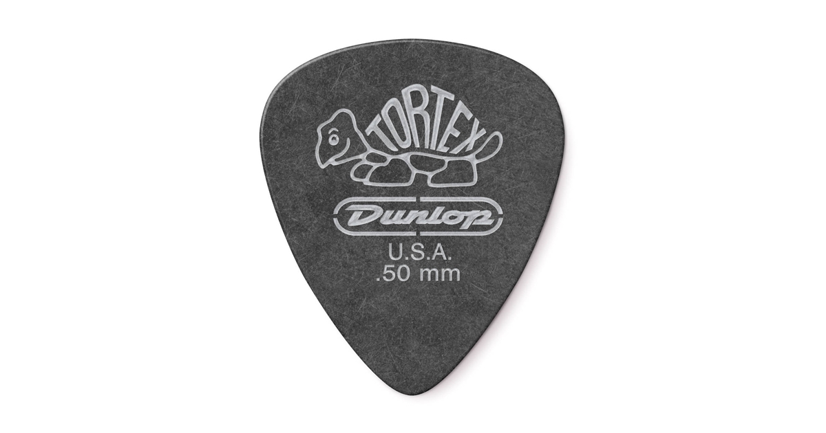 DUNLOP 488R PITCH BLACK STANDARD .50 DUNLOP 488R PITCH BLACK STANDARD .50