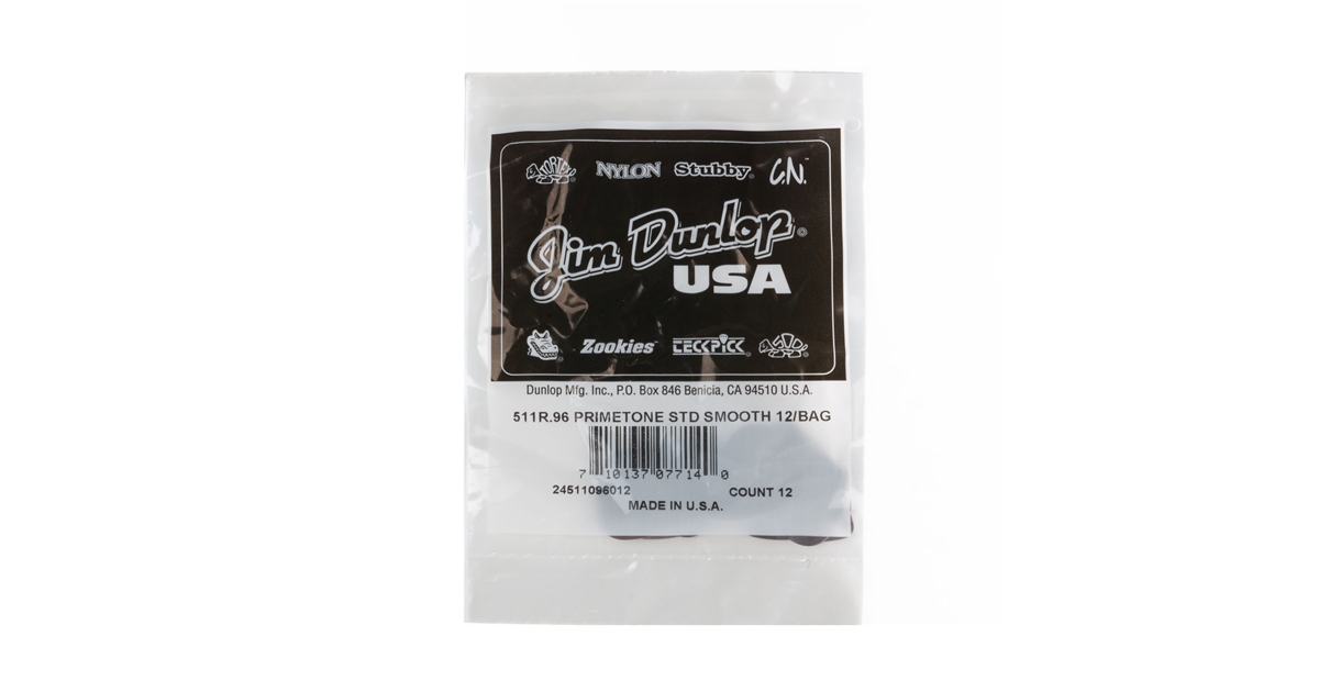 DUNLOP 511R.96 PRIMETONE STANDARD (SMOOTH), REFILL BAG/12 DUNLOP 511R.96 PRIMETONE STANDARD (SMOOTH), REFILL BAG/12