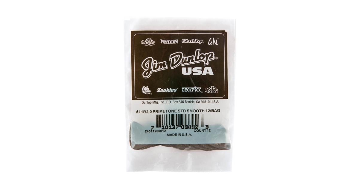 DUNLOP 511R2.0 PRIMETONE STANDARD (SMOOTH), REFILL BAG/12 DUNLOP 511R2.0 PRIMETONE STANDARD (SMOOTH), REFILL BAG/12