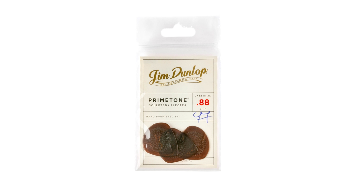 DUNLOP 520P.88 PRIMETONE JAZZ III XL .88MM PLAYER/3 DUNLOP 520P.88 PRIMETONE JAZZ III XL .88MM PLAYER/3