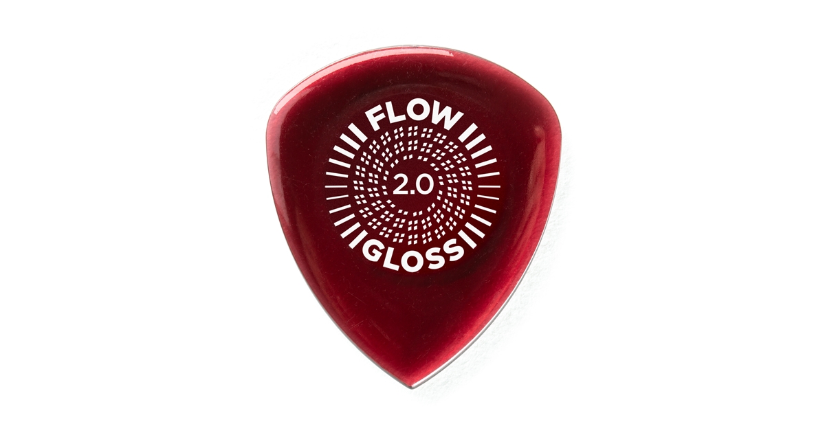 DUNLOP 550R200 FLOW GLOSS 2.0MM 12/BAG DUNLOP 550R200 FLOW GLOSS 2.0MM 12/BAG