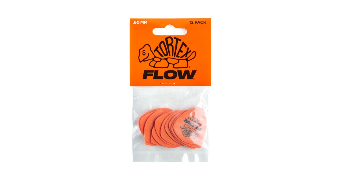 Dunlop 558P060 Tortex Flow Standard .60 mm Player's Pack/12