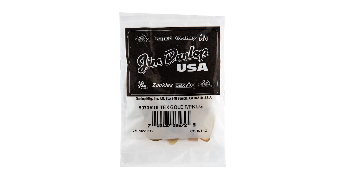 Dunlop 9073R ULTEX THUMB PICK LARGE-SCATOLA PER RICARICA DA 12