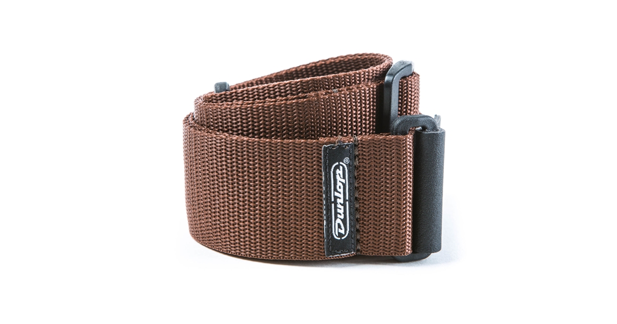 Dunlop D07-01BR DUNLOP POLY STRAP BROWN