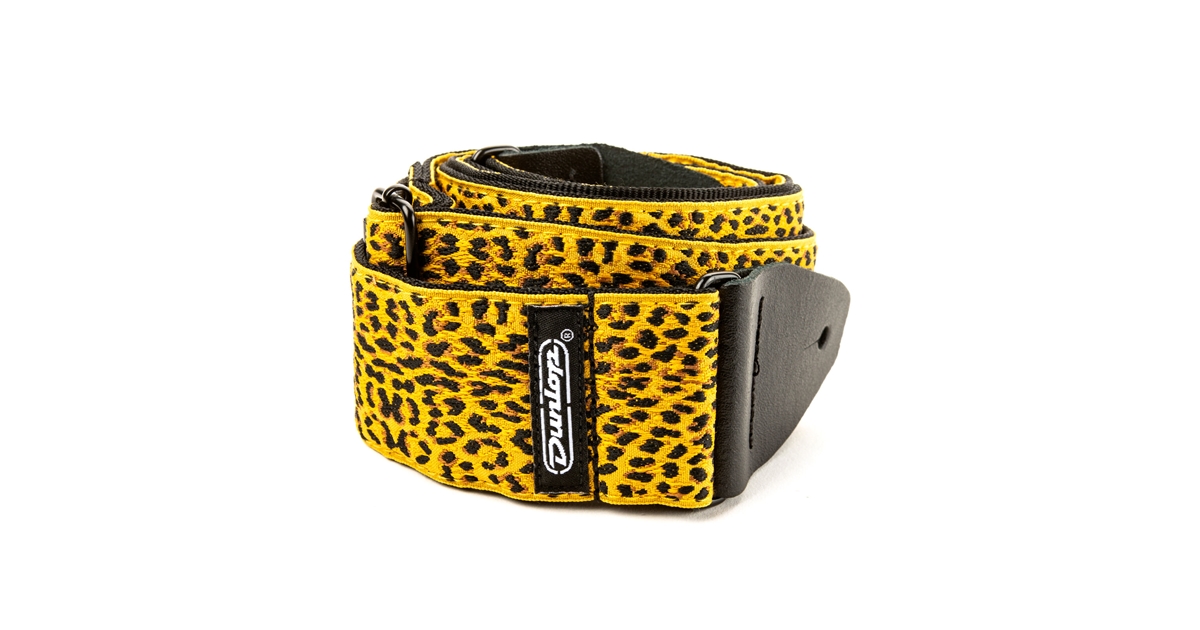 Dunlop D6725 Tracolla Jacquard Leopardskin