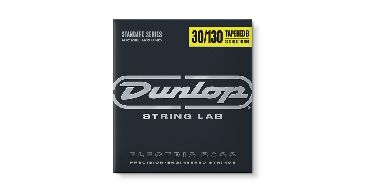 DUNLOP DBN30130T NICKEL WOUND TAPERED, MEDIUM SET/6 DUNLOP DBN30130T NICKEL WOUND TAPERED, MEDIUM SET/6