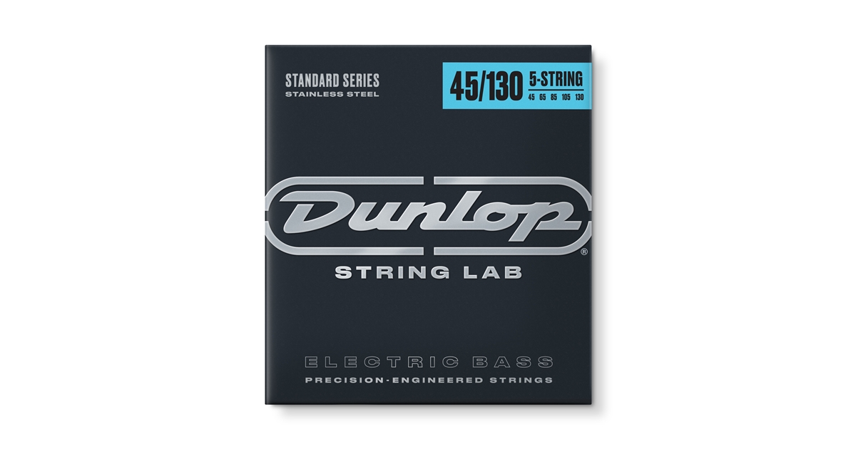 DUNLOP DBS45130 STAINLESS STEEL, MEDIUM SET/5 DUNLOP DBS45130 STAINLESS STEEL, MEDIUM SET/5