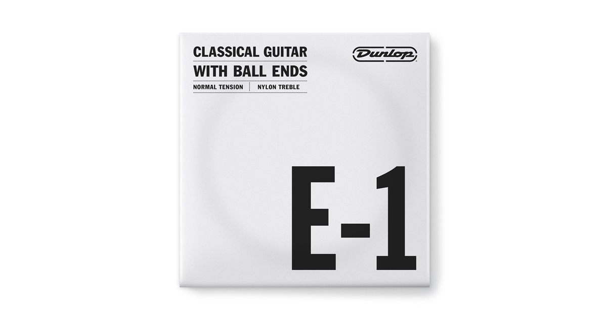DUNLOP DCY01ENB CORDA SINGOLA NYLON 01 LISCIA TENSIONE NORMALE DUNLOP DCY01ENB CORDA SINGOLA NYLON 01 LISCIA TENSIONE NORMALE