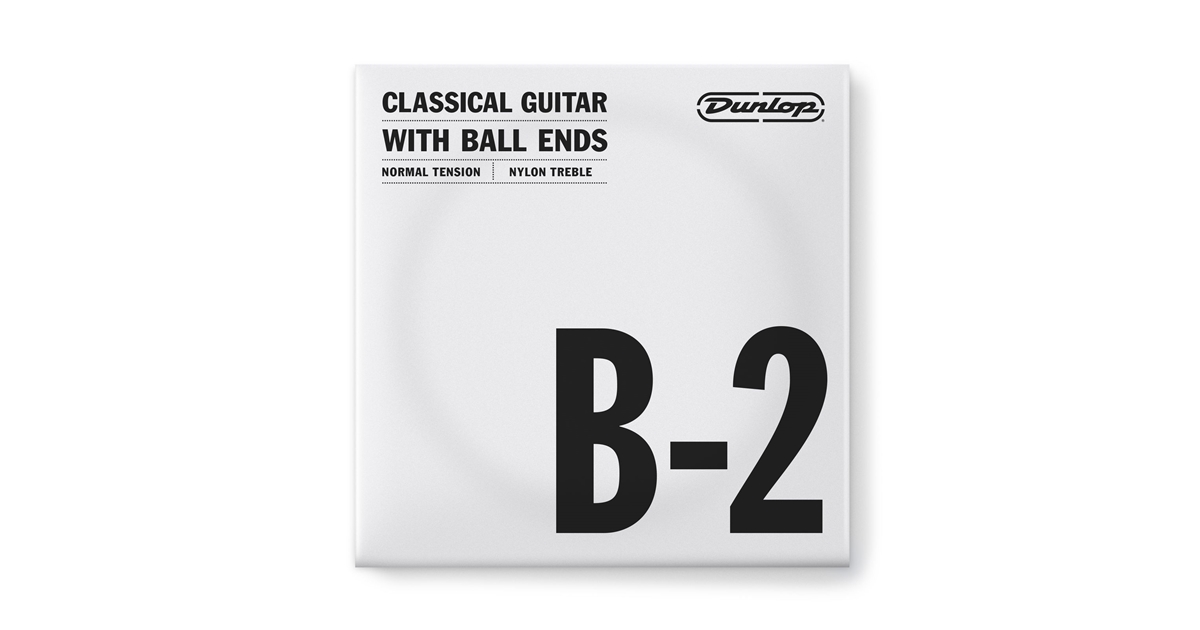 DUNLOP DCY02BNB CORDA SINGOLA NYLON 02 LISCIA TENSIONE NORMALE DUNLOP DCY02BNB CORDA SINGOLA NYLON 02 LISCIA TENSIONE NORMALE