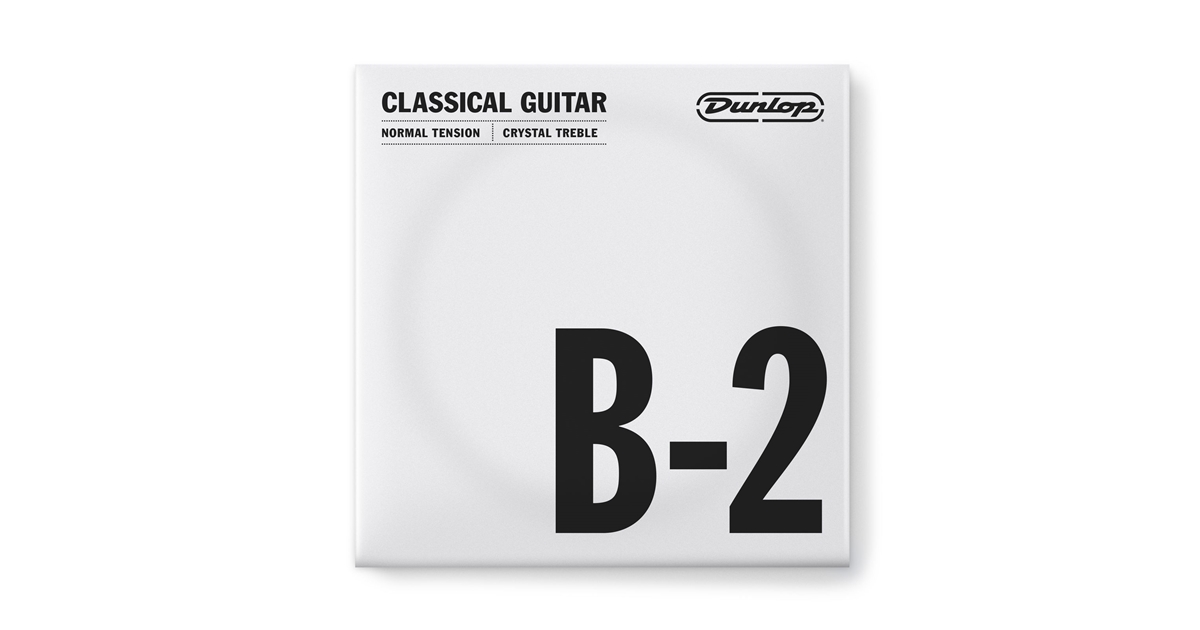 DUNLOP DCY02BNS CORDA SINGOLA NYLON 02 LISCIA TENSIONE NORMALE