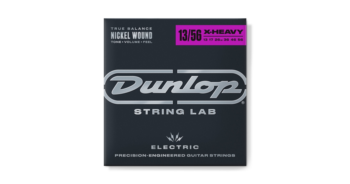 Dunlop DEN1356 Nickel Plated Steel, Extra Heavy, Set/6