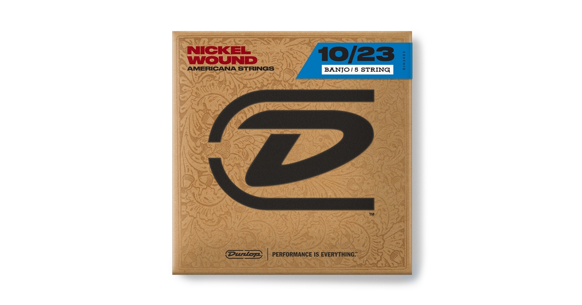 DUNLOP DJN1023 BANJO NICKEL WOUND, MEDIUM SET/5 DUNLOP DJN1023 BANJO NICKEL WOUND, MEDIUM SET/5