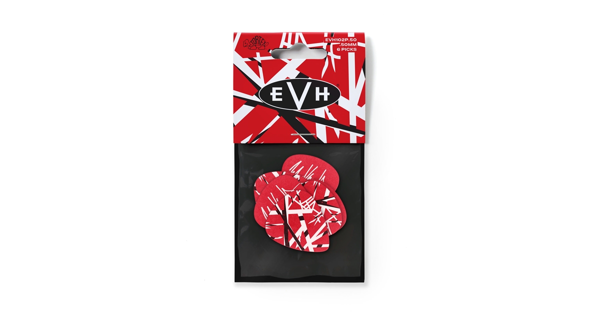 DUNLOP EVH102P050 EVH TORTEX PICK .50 MM DUNLOP EVH102P050 EVH TORTEX PICK .50 MM