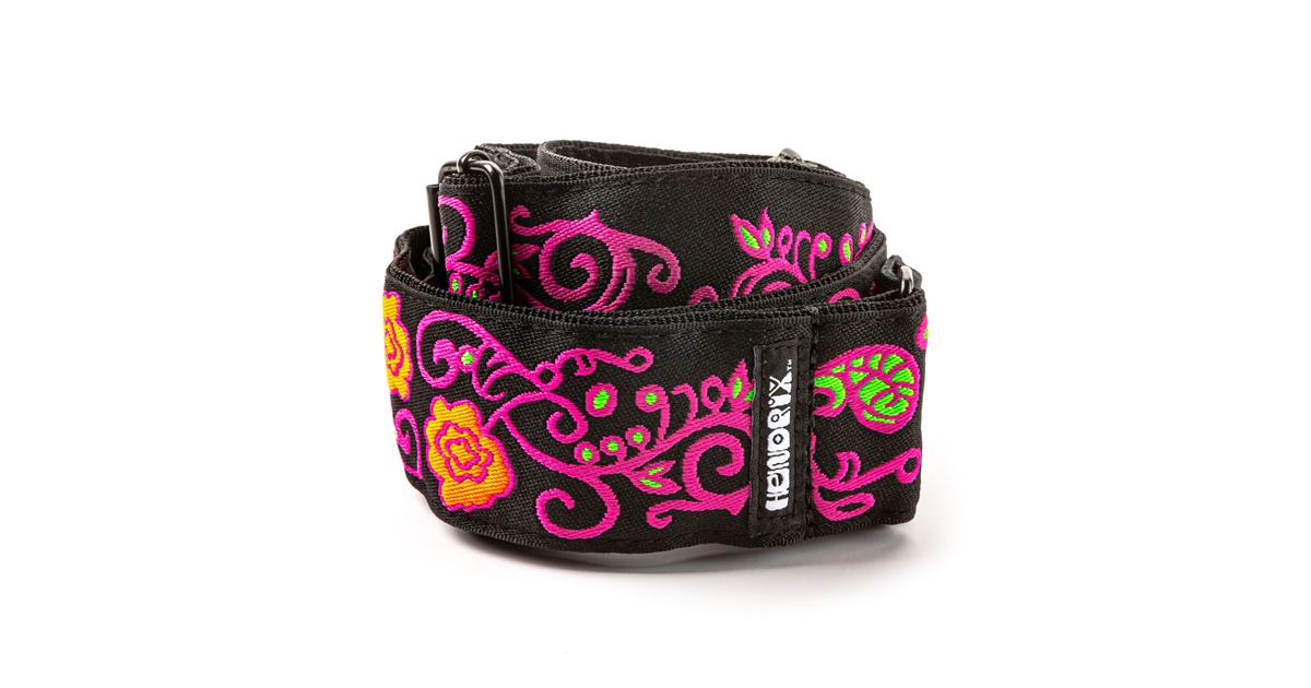 Dunlop JH22 Jimi Hendrix Blacklight Monterey Pink