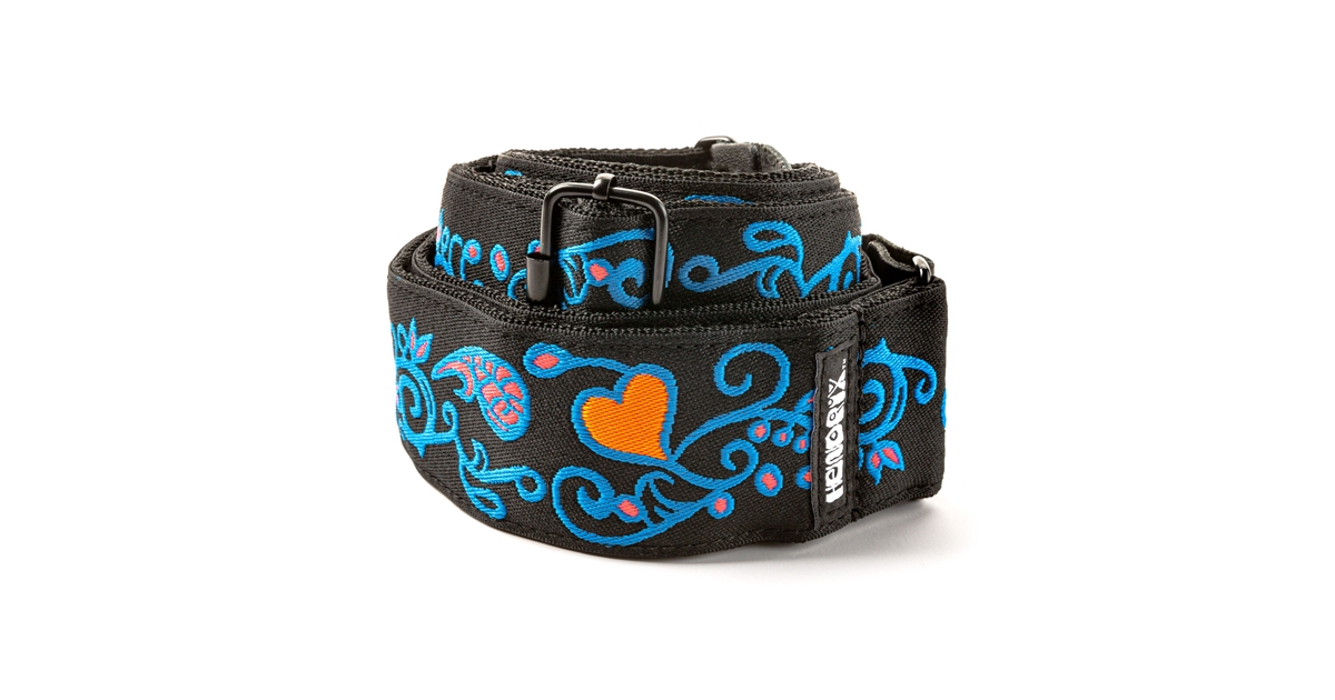 Dunlop JH24 Jimi Hendrix Blacklight Monterey Blue