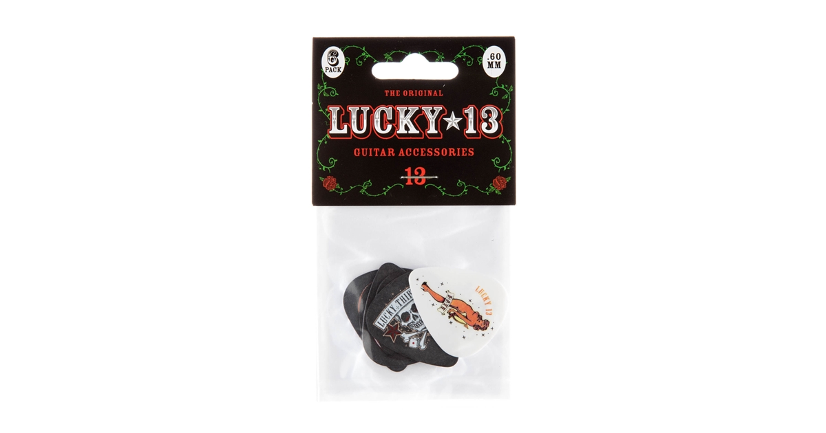 DUNLOP L13BP.60 LUCKY 13 .60MM PLAYER/6 DUNLOP L13BP.60 LUCKY 13 .60MM PLAYER/6