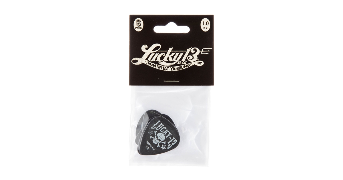 DUNLOP L13CP1.0 LUCKY 13 1.0MM PLAYER/6 DUNLOP L13CP1.0 LUCKY 13 1.0MM PLAYER/6