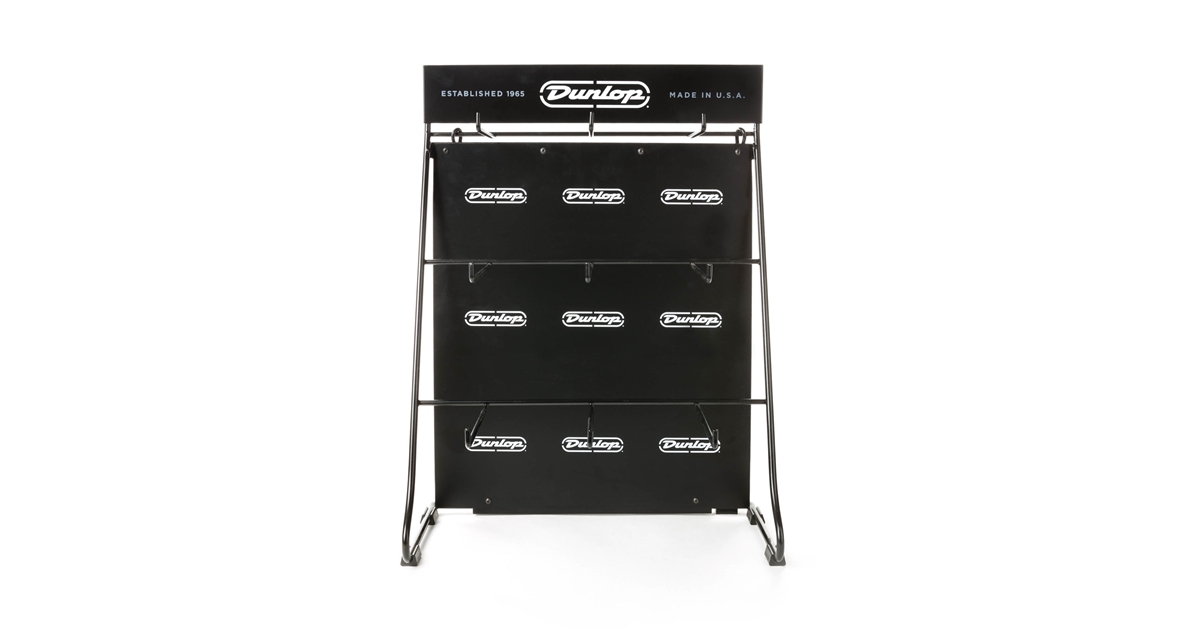 Dunlop MD129E Slide Capo Display 9 Hook