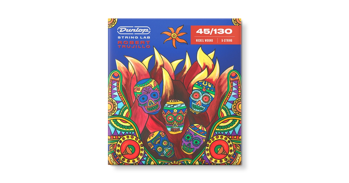 Dunlop RTN45130 Robert Trujillo Nickel Wound 45-130