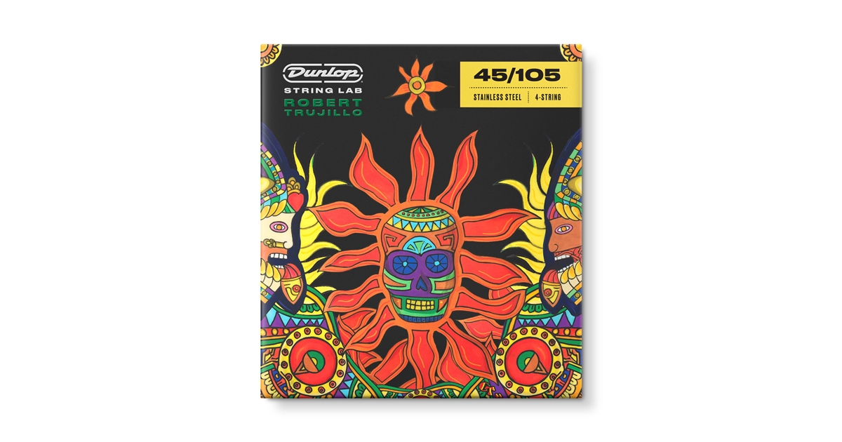 Dunlop RTS45105 Robert Trujillo Stainless Steel 45-105