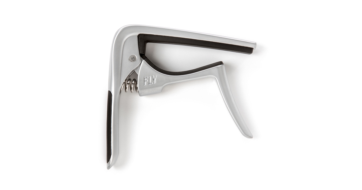 Dunlop Trigger Fly Capo Satin Chrome