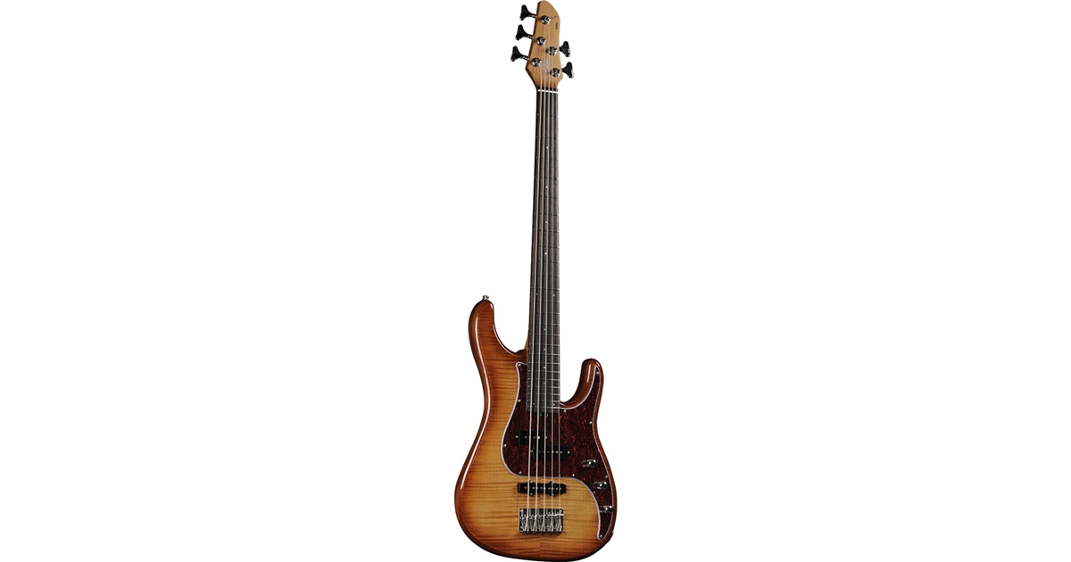 Eko Guitars Aire 800-5 Musa Bass Honey Burst