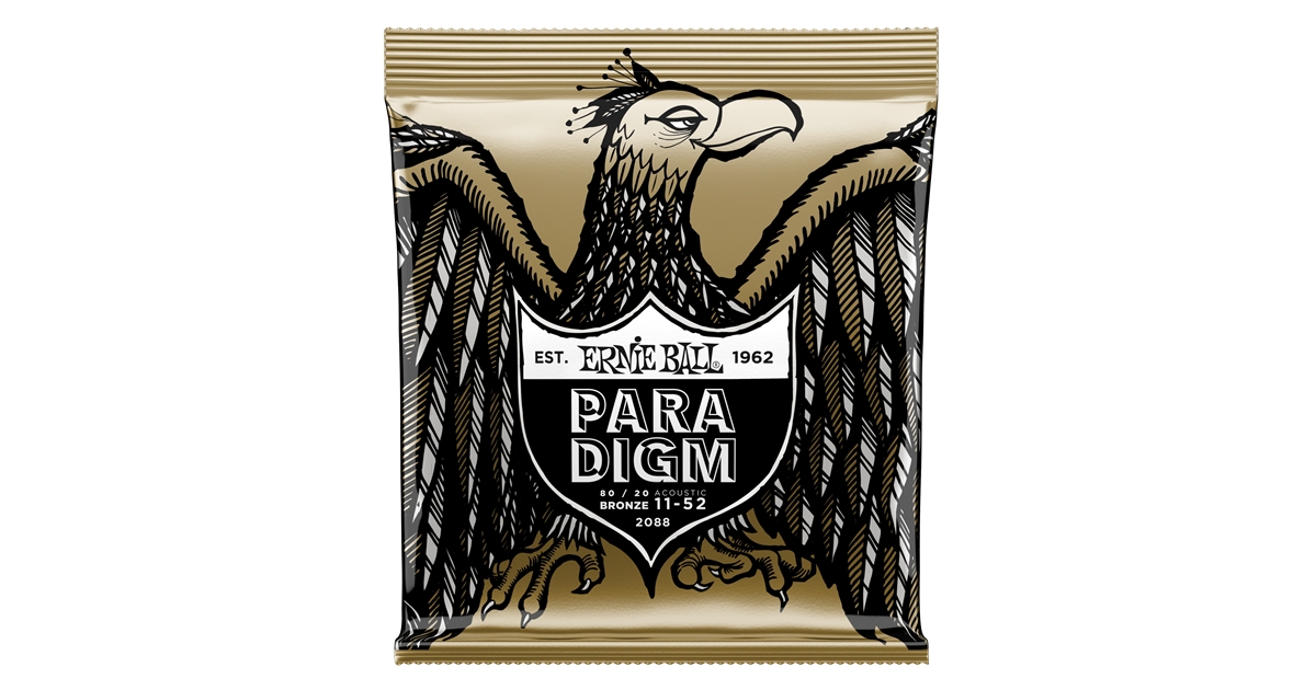 Ernie Ball 2088 Paradigm 80/20 Bronze Light 11-52