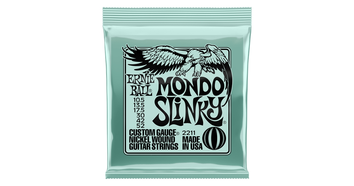 Ernie Ball 2211 Nickel Wound Mondo Slinky 10,5-52