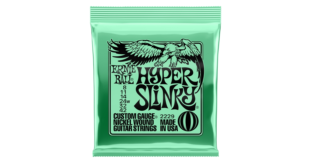 Ernie Ball 2229 Nickel Wound Hyper Slinky 8-42