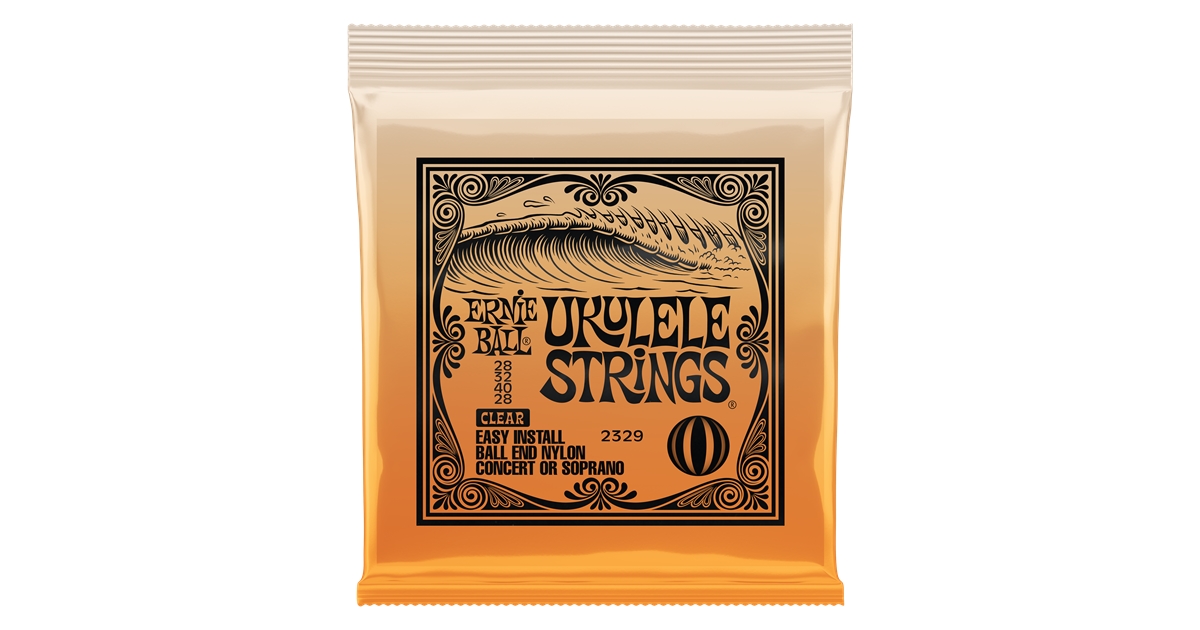 Ernie Ball 2329 Nylon Ukulele Strings Clear