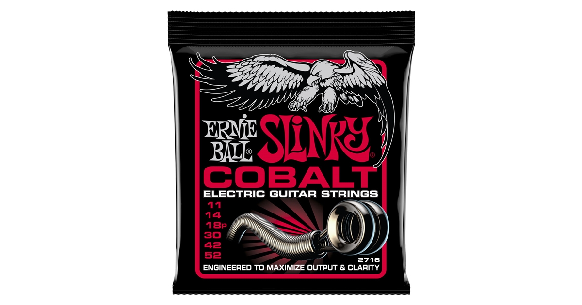 Ernie Ball 2716 Burly Slinky Cobalt Guitar 11-52