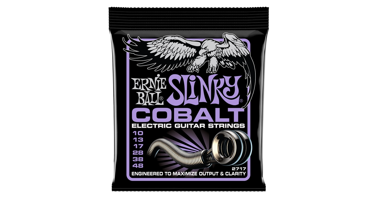 Ernie Ball 2717 Ultra Slinky Cobalt Guitar 10-48